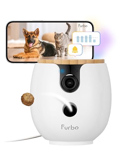 Furbo Mini 360° 2K Pet Camera for Dog & cat
