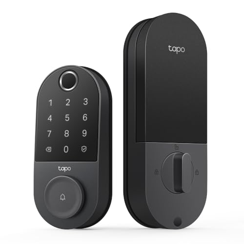 TP-Link Tapo DL110 fingerprint smart lock with built-in doorbell camera