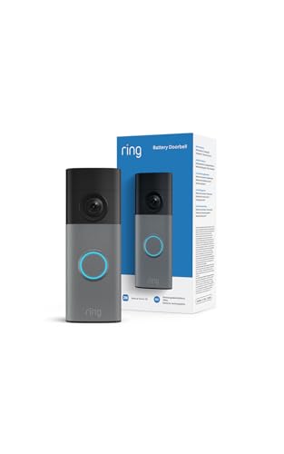 New Ring Battery Video Doorbell 2K (newest model)​ | DIY Wireless Doorbell Camera | 6x Zoom | Two-Way Talk | Easy to install | Built-In Battery | 30-day free trial of Ring Subscription Plan