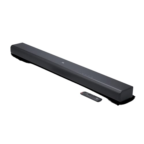 JBL Cinema SB510, Dedicated Center Channel Driver Provides Superior Voice Clarity, Built-in subwoofer, One Cable Connection with HDMI ARC, Wireless Music Streaming via Bluetooth, Black