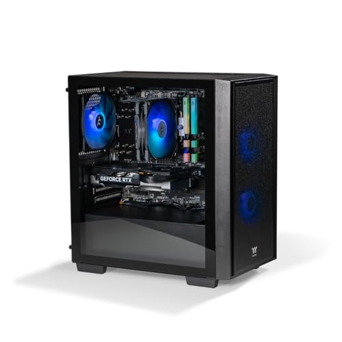 Thermaltake Gaming System Genesis Ultimate V5 - AMD 5600 / RTX 5060/ B550M WiFi/ 16GB RAM/ H16 Black, CA-4Y2-00D1WA-05