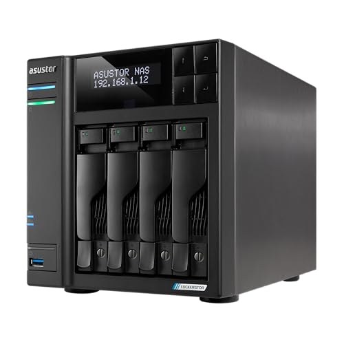 Asustor Lockerstor 4 Gen2+ AS6704T v2 4 Bay…