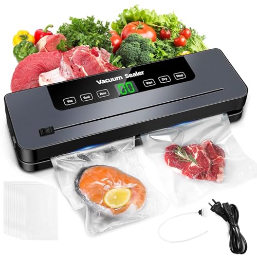 TOJUNE 6 in 1 Vacuum Sealer Automatic…