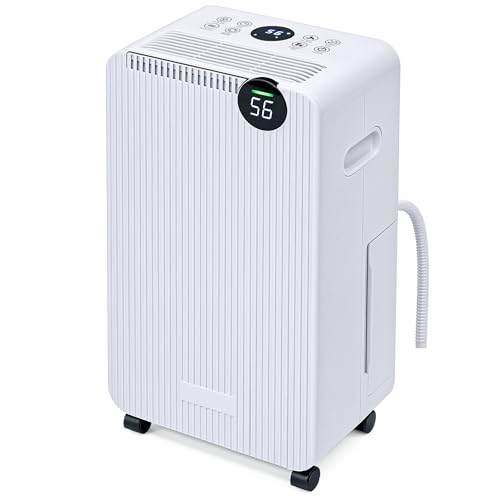YOPOWER 15L/Day Dehumidifier for Home Smart…