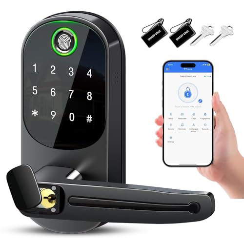 TEKXDD Smart Door Lock - Fingerprint Lock 5…