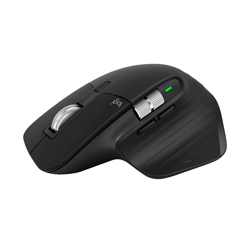 Logitech MX Master 3S Bluetooth Edition wireless mouse in graphite