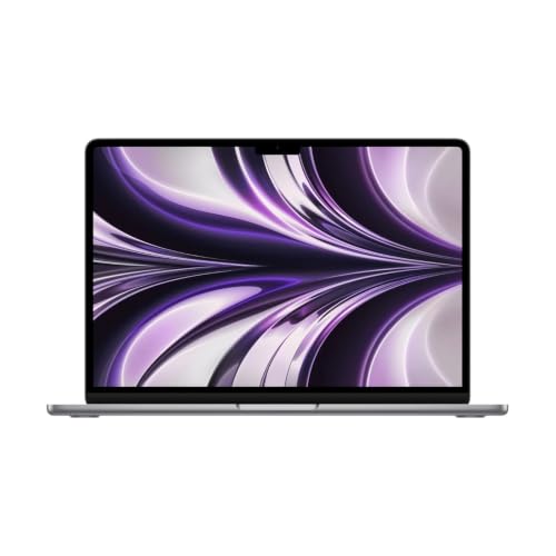 Apple MacBook Air 13" M2 chip with 8-core 8GB RAM 256GB SSD MacOS -Grey (Renewed)