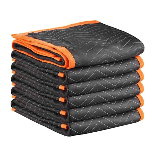 VEVOR Moving Blankets 6 Pcs 1829 x 1016 mm…