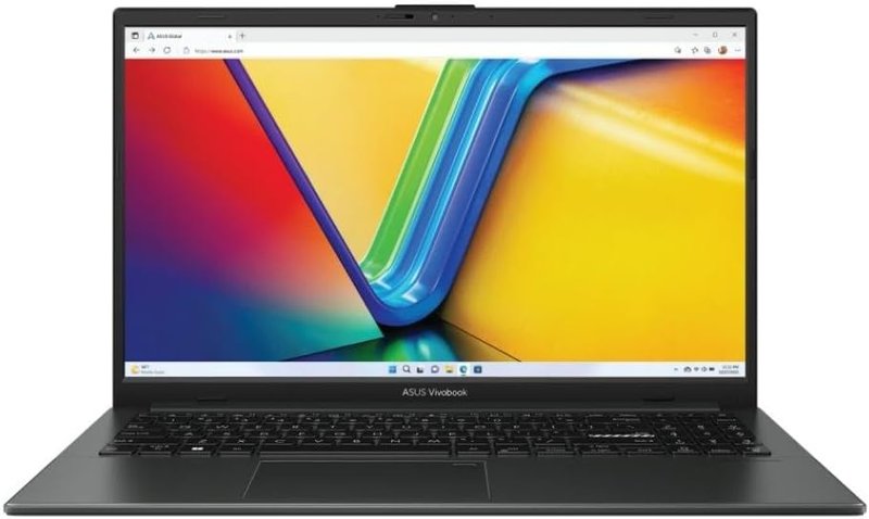 Asus Vivobook Go 15 Business Laptop, 15.6" Full HD IPS Display, Ryzen 5 7520U Processor, 16GB RAM 512GB SSD, WiFi 6E, Windows 11 Home
