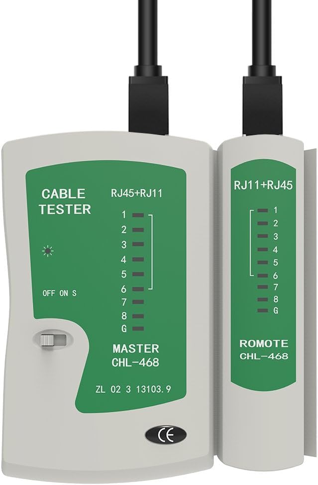 FARLINK Network Ethernet RJ45 Cable Tester with LED Display for Cable