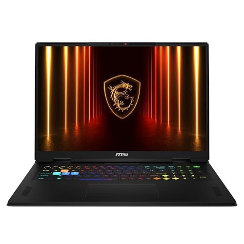 MSI Vector 18 HX AI gaming laptop in Cosmos Gray