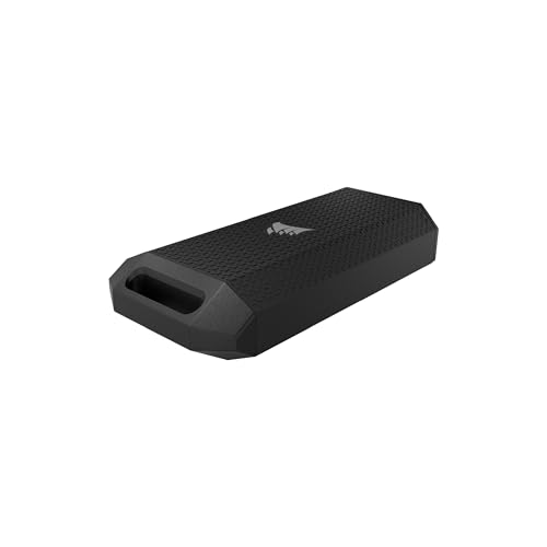 CORSAIR EX400U Survivor 1TB USB4 External SSD – Black
