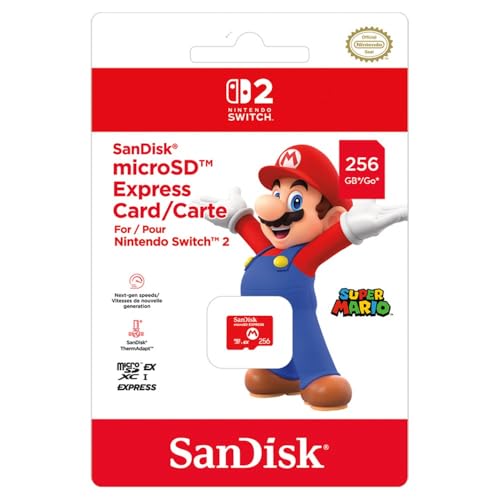 SanDisk 256GB MicroSD Express for Switch 2