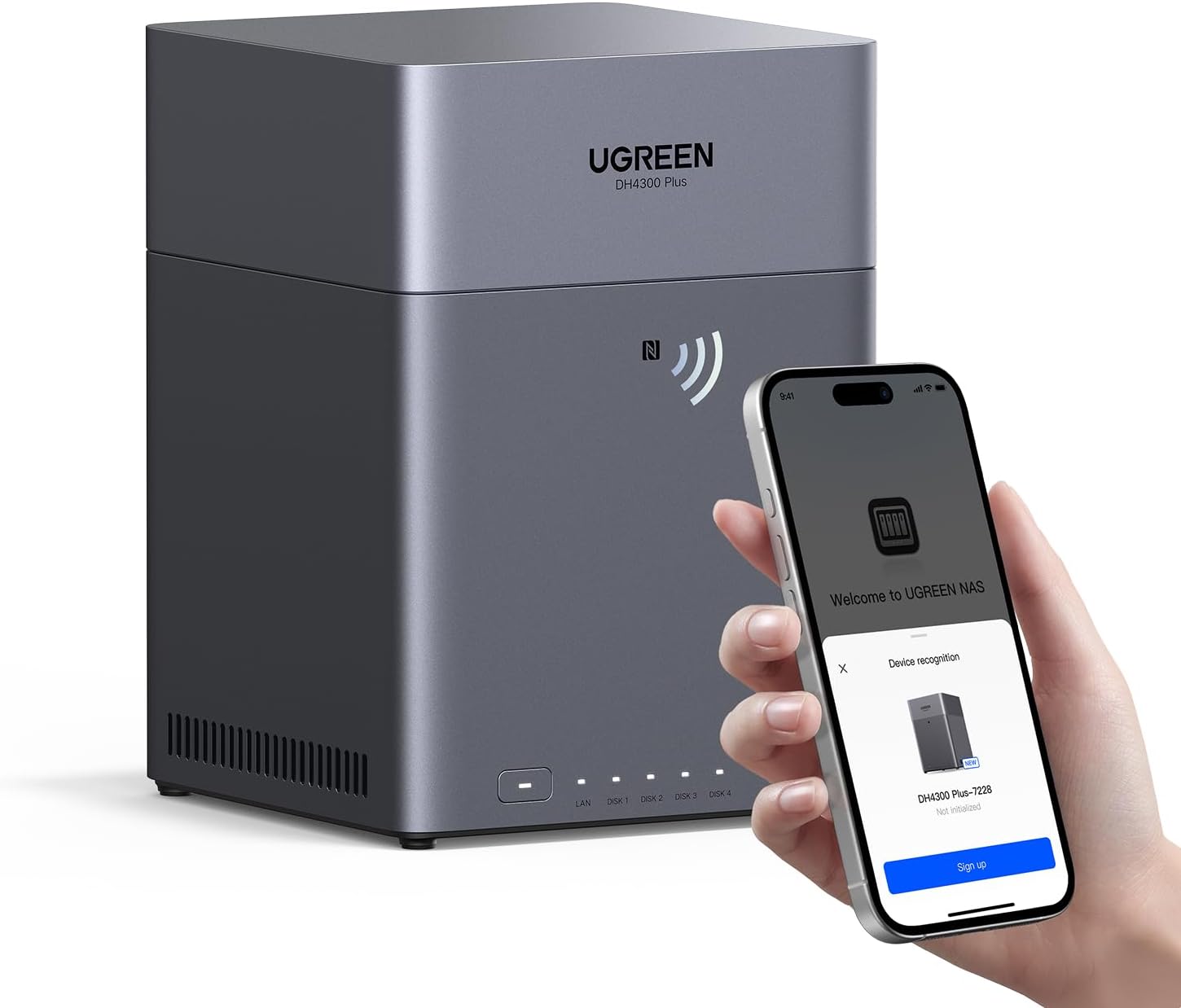UGREEN NASync DH4300 Plus 4-bay NAS