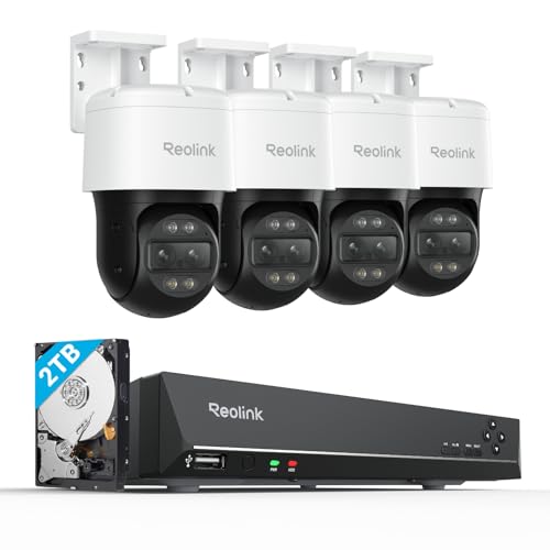 Reolink TrackMix dual-lens 4K PTZ PoE system with NVR