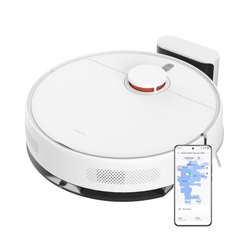XIAOMI S40C Robot Vacumm Cleaner with Mop, 5000 Pa, App and Voice Control