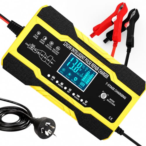 AILRINNI Car Battery Charger 10-Amp