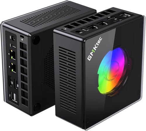 GMKtec Mini Gaming PC AMD Ryzen 9 8945HS (Turbo 5.2GHz Beats 7940HS)