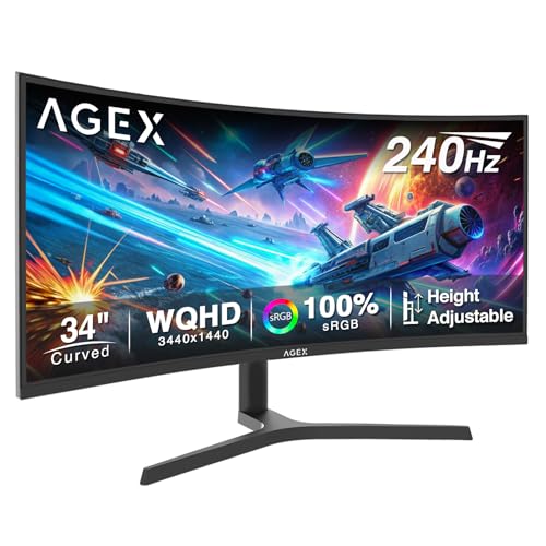 Z-Edge 34 Inch Ultrawide Curved 3440x1440…