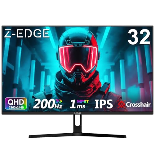 Z-Edge Gaming Monitor 32 Inches QHD 200Hz…