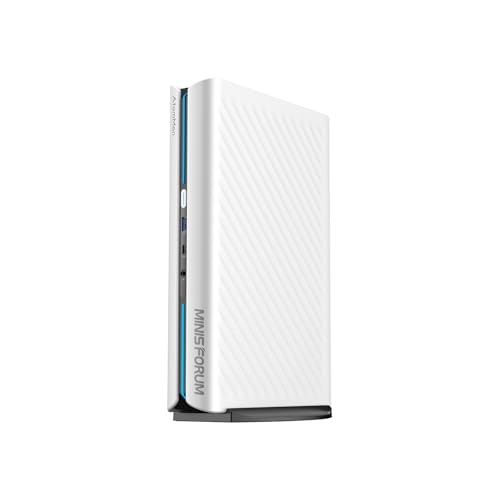 MINISFORUM G1 Pro Gaming Mini PC, Ryzen 9 8945HX, 16C/32T up to 5.4GHz, GeForce RTX 5060 8GB GDDR7,32GB DDR5, 1TB SSD, 5GbE, Wi-Fi 7, Quad 4K, 245W Performance Compact Desktop