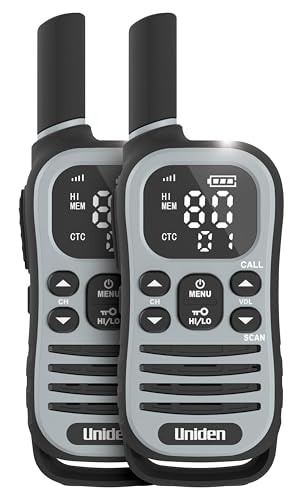 Uniden 1.5 Watt UHF Radio (Twin Pack) with Voice Scramble/USB-C Charging* (Twin Pack)