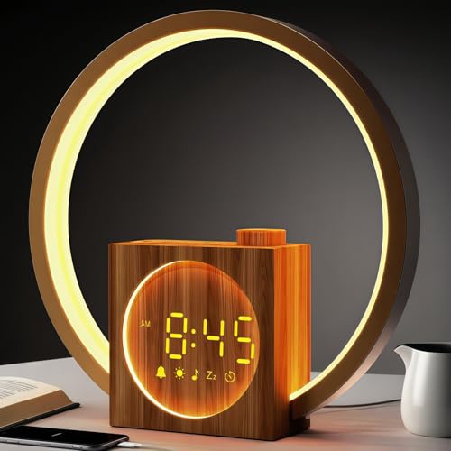 Alarm Clock with 12 Lighting Modes