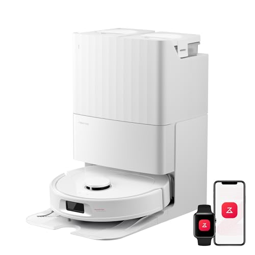 roborock Qrevo L Pro Robot Vacuum and Mop, 18,500Pa Powerful Suction, 75°C Water Mop Washing & 45°C Air Drying, All-in-One Self-Emptying & Refilling Dock, Anti-Tangle Brushes for Home, Pet Hair