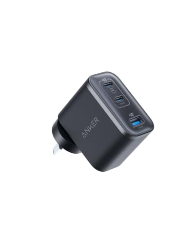 Anker Nano Charger, 70W Max 3-Port USB C Charger, Ultra-Fast Charging