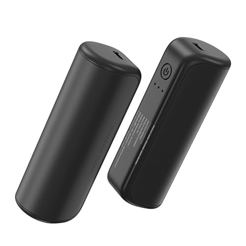 ZVCXOE pair of magnetic rechargeable hand warmers that snap together into one block