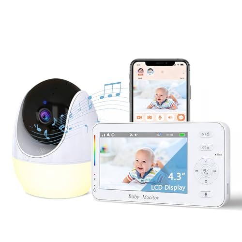Kawayiads 2K Baby Monitor with Camera