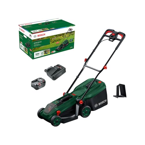 Bosch 18V Cordless Lawn Mower Rotak 18V-34…