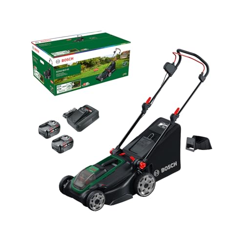 Bosch 2x18V Cordless Lawn Mower Rotak…
