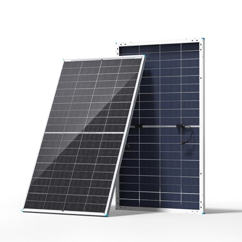 Renogy Bifacial Solar Panel 200W N-Type 16BB, 200 Watt Solar Panel with 25% High-Efficiency Solar Cell, Double-Side PV Module for RV Marine Rooftop Farm Battery and Other Off-Grid Applications