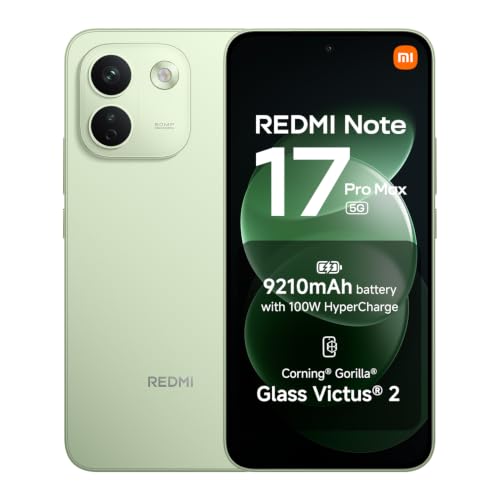 Xiaomi Redmi Note 17 Pro Max 5G (AU Version), 256GB, 9210mAh Battery, Green