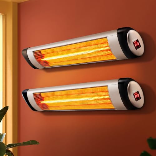 Devanti 2PCS Electric Radiant Strip Heater…