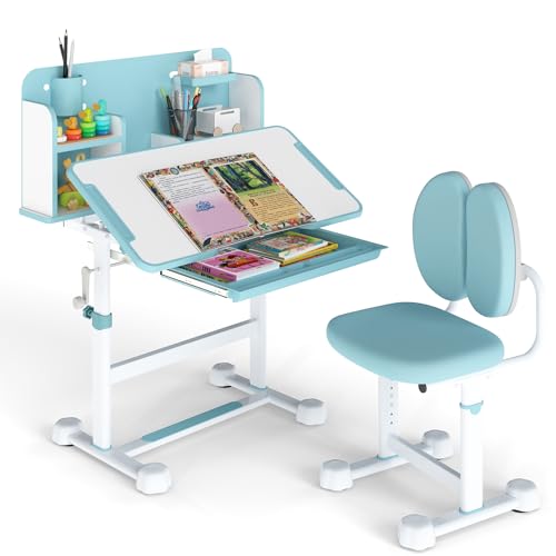 HONEY JOY Kids Study Desk & Chair Set