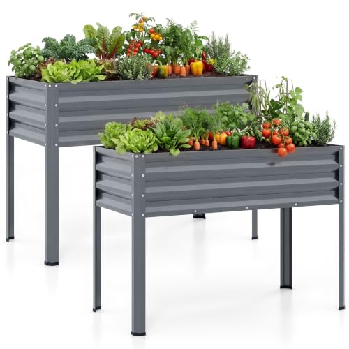 Costway Raised Garden Bed with Legs