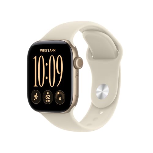 Apple Watch Series 12 GPS 42mm Light Gold…