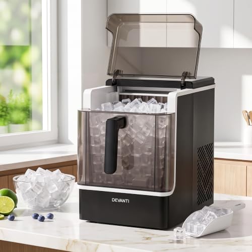 Devanti Ice Maker Machine 23KG Square Cubes…